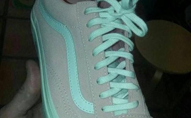 Tenis vans 2025 rosa con blanco